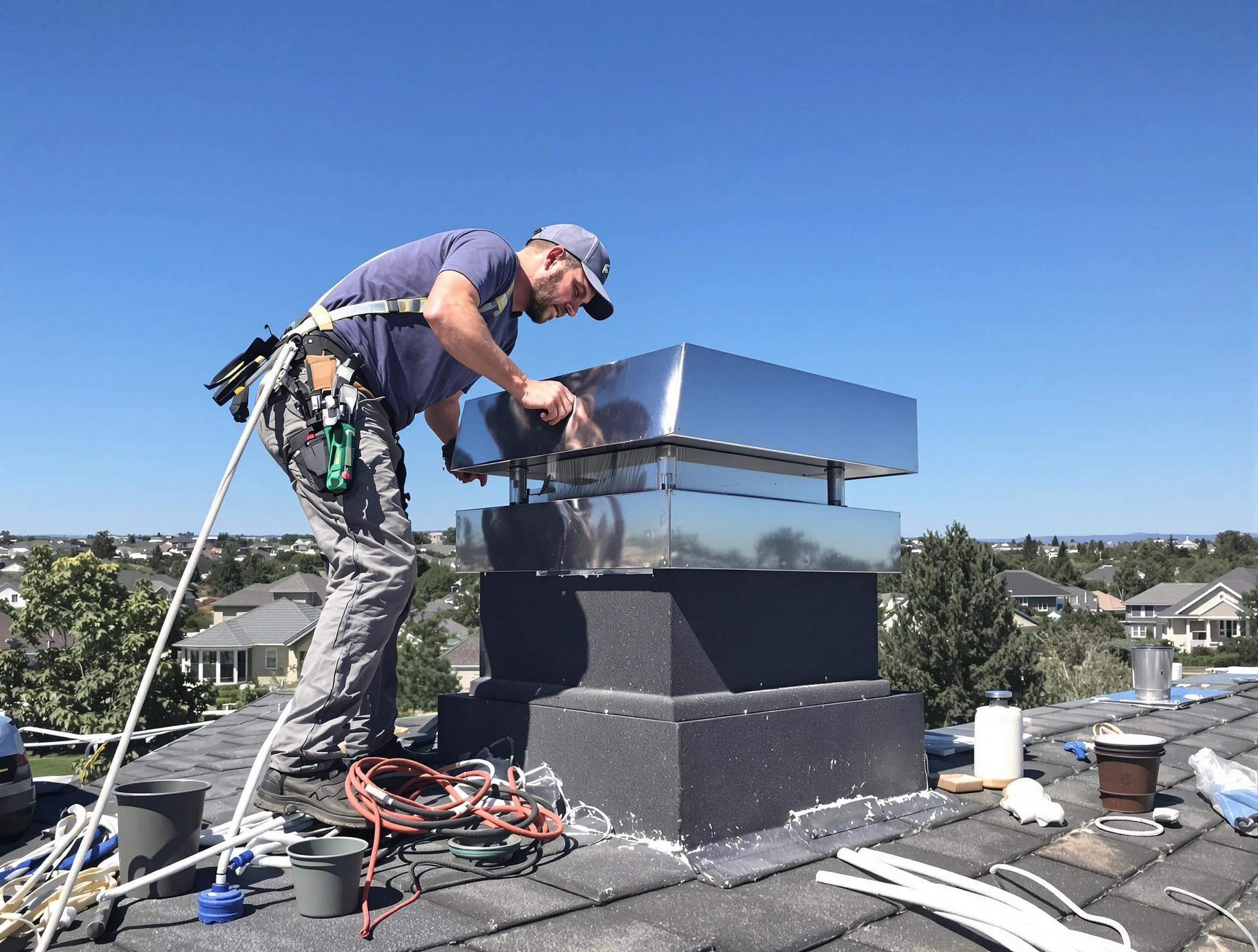 Chimney Cap Services service in Calera, AL
